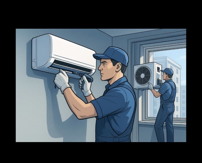 Монтаж и ремонт кондиционеров • Недорого и качественно