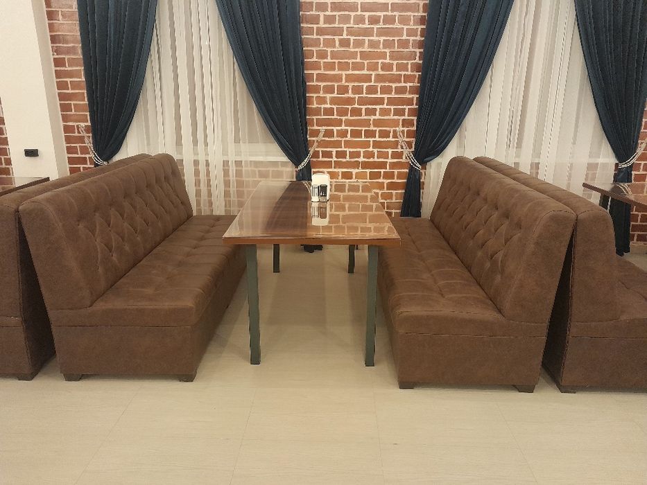 Рестранлар усчун мебелллар ясаб берамиз.