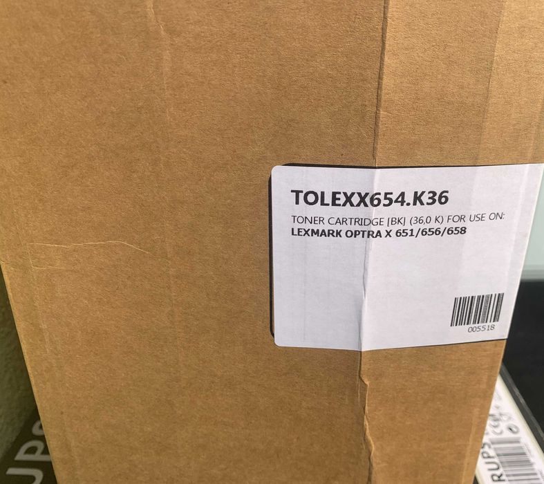 Toner Lexmark Optra X 651 , 656 , 658, X654X21E , X654X11E , X654X04E