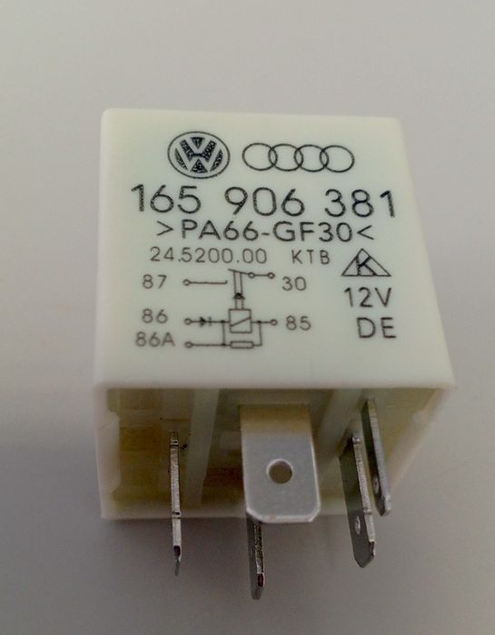 Реле номер 30 volkswagen, audi