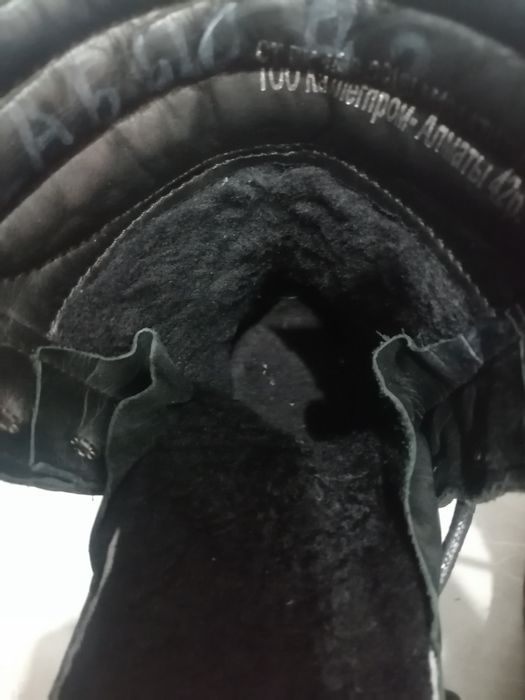 Ботинки с высоким берцем