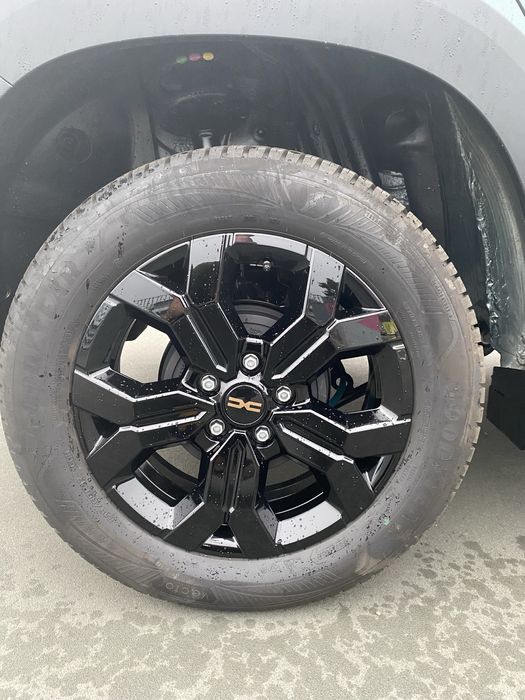 Set 4 jante aliaj negre Duster 2 (model Tergan)