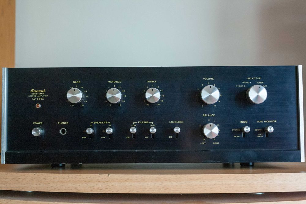 Amplificator Sansui AU-555A