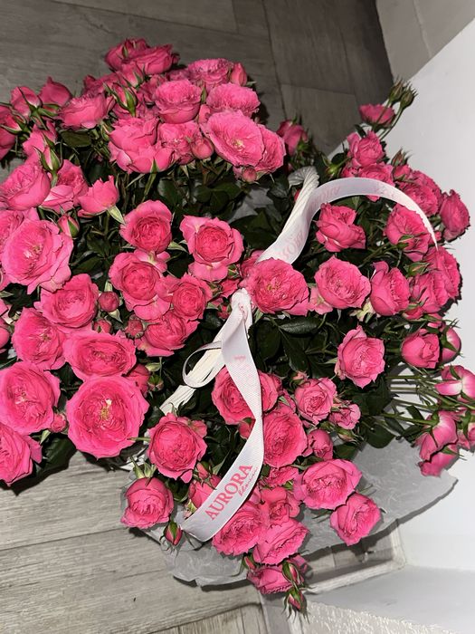 Свежие букеты цветов