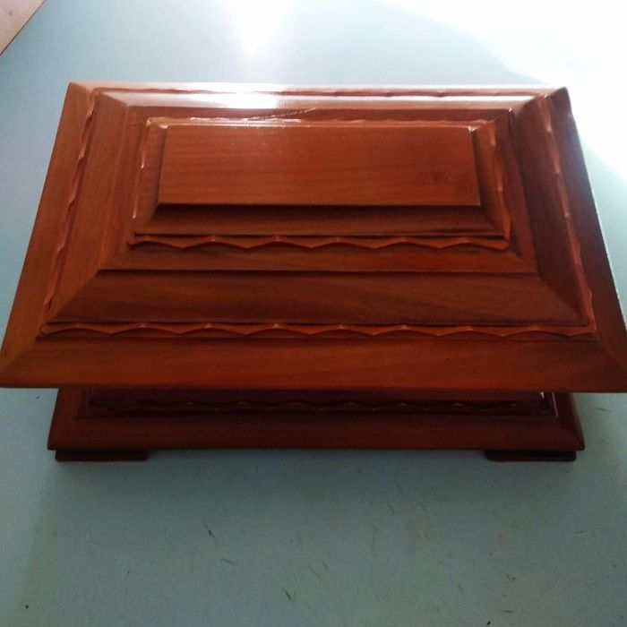 Шкатулка деревянная, шкатулка "Сундучок"