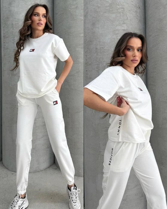 Compleu dama sigla Tommy cusuta Bumbac