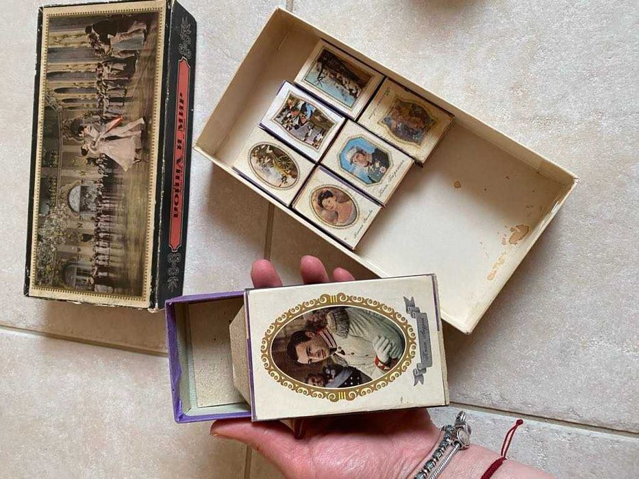 Комплект, колекция руски кибрити Война и мир