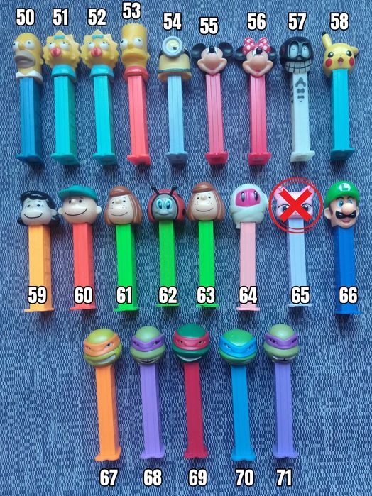 Колекционерски Фигурки и Играчки The Simpsons Super Mario Pez Gormiti