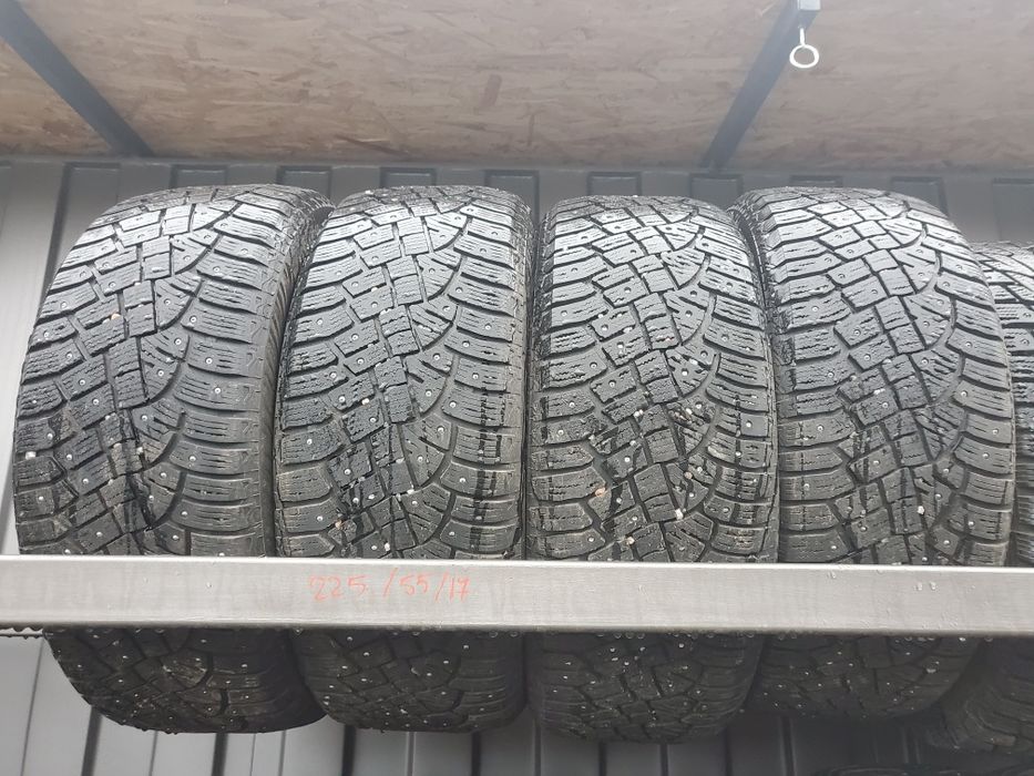 Anvelope cauciucuri de iarna 225/55/17 Michelin și Continental r17