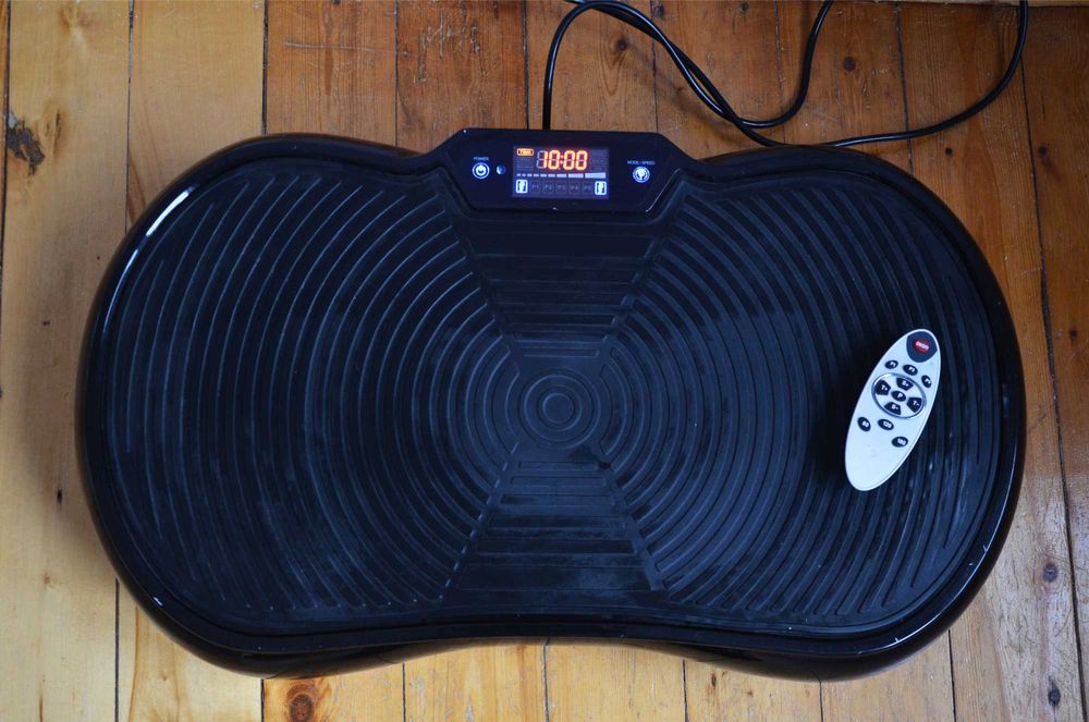 Вибрационна платформа / плоча, позлвана минимално, с дистанционно, 79€