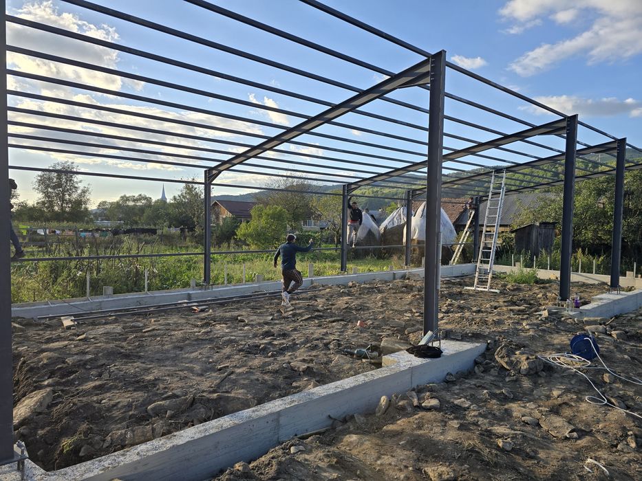 Hala metalica hala pe suruburi structura hale la cheie noi demontabile