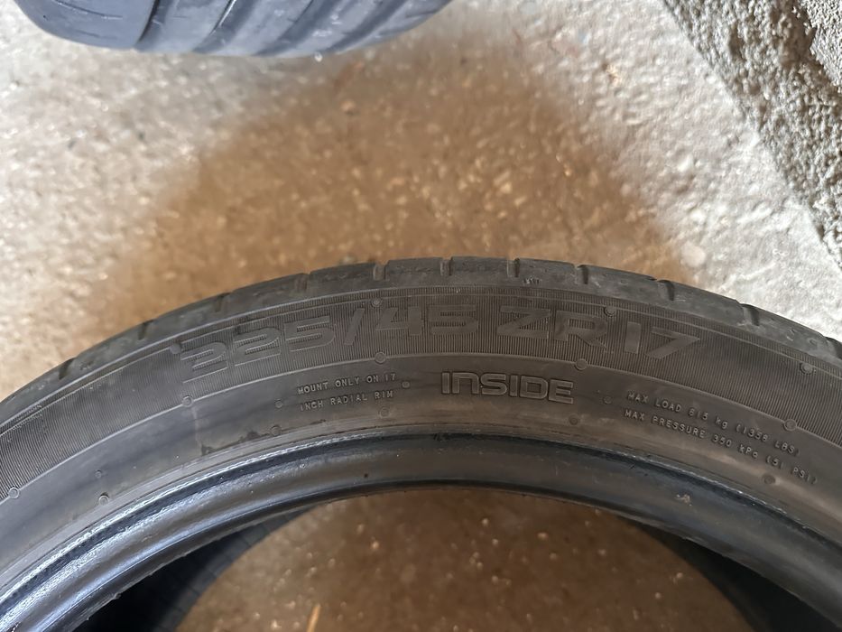 Set 4 Anvelope Nokian 225/45 R17  400 lei setul - DOT 2020 -  Stare Bună 60%