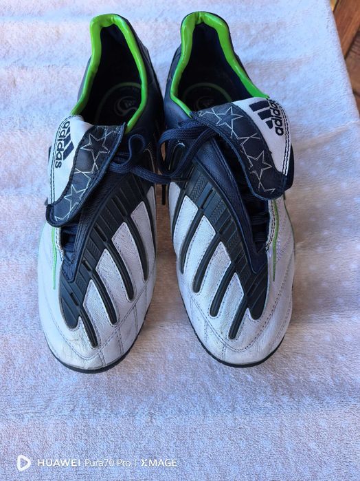 Страхотни кожени стоножки adidas predator номер 391/3 стелка 24.5см