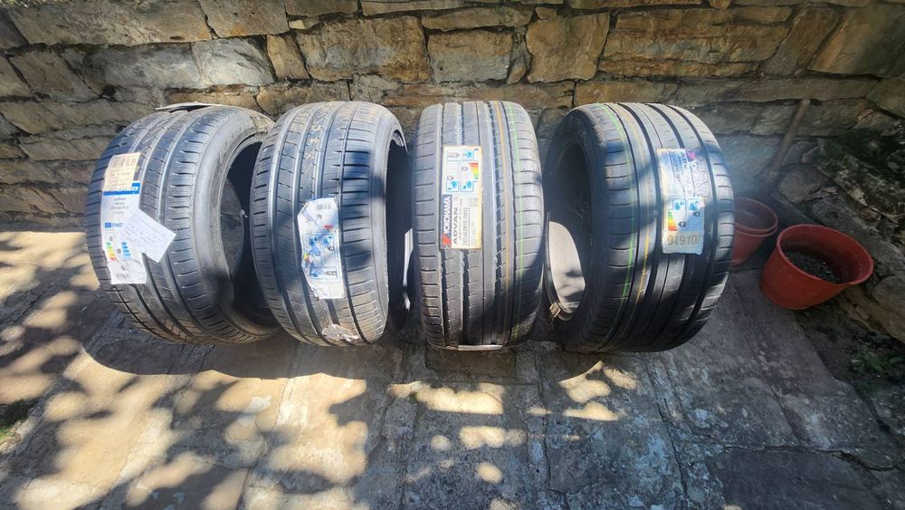 Нови гуми четири броя - два Yokohama и два броя Falken  .  265/40/19 .Цена : 90 евро за брой