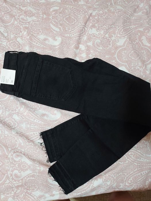 blugi skinny negri Mango 36