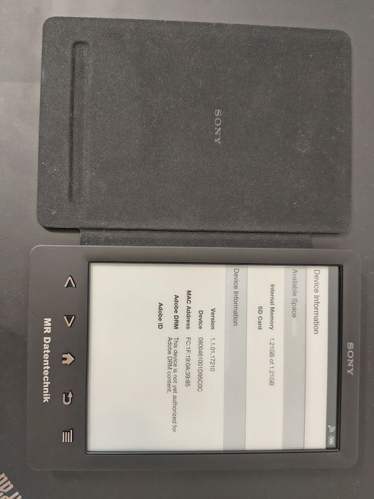 eBook Reader Sony PRS-T3s Touchscreen wi-fi Negru coperta cu lumina