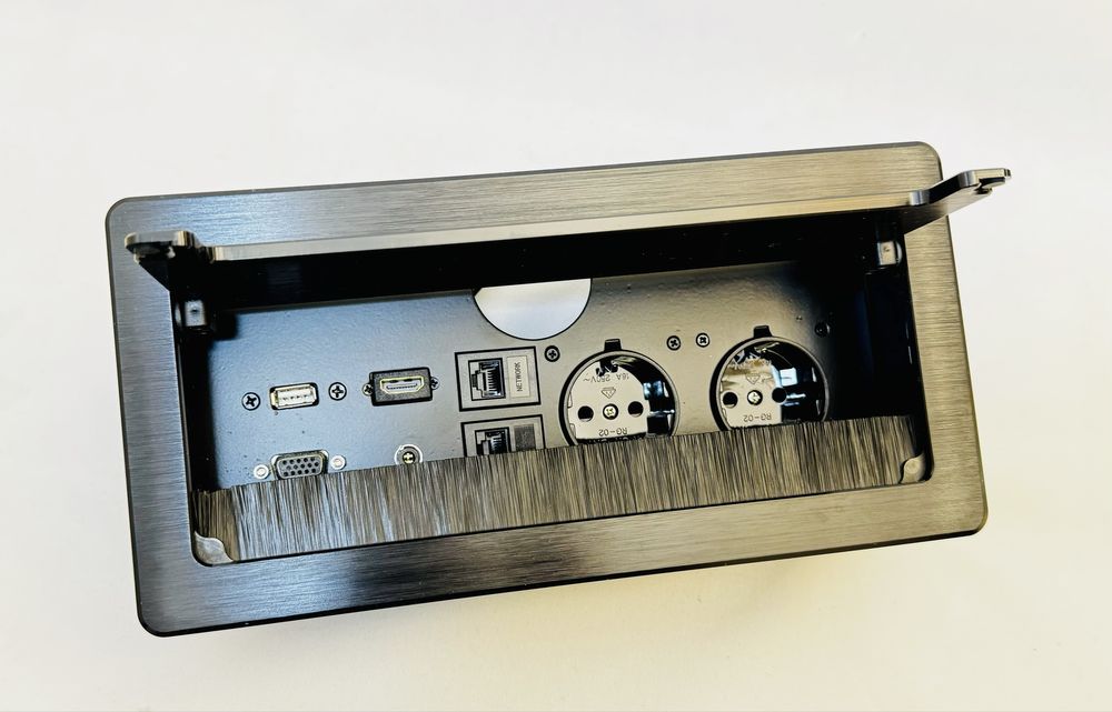 Наполная розетка Настолная роз Лючок Встраиваемая Короб в Ташкенте