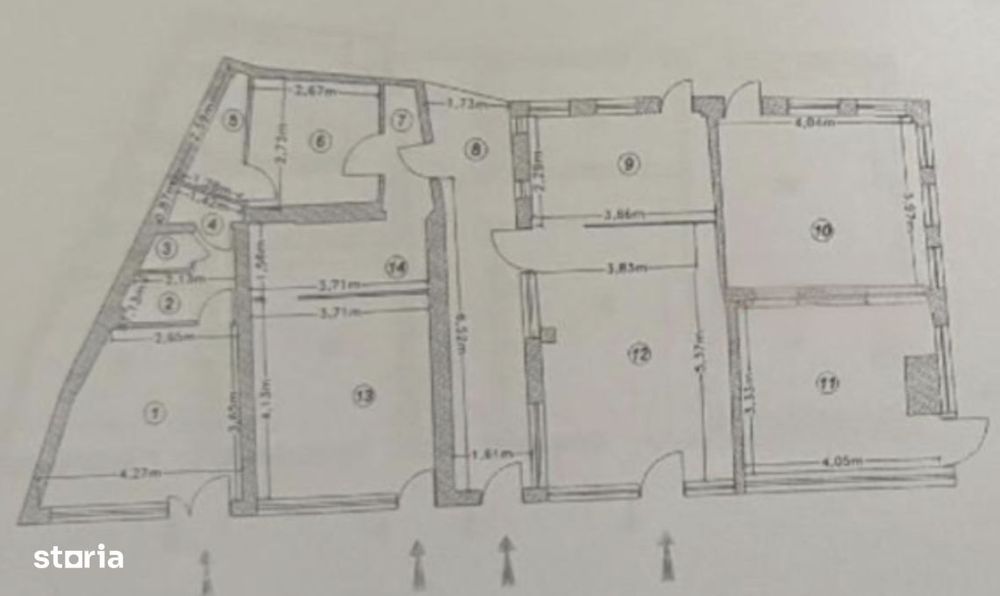 Zona Metrou Brâncoveanu sp 110 mp trafic intens
