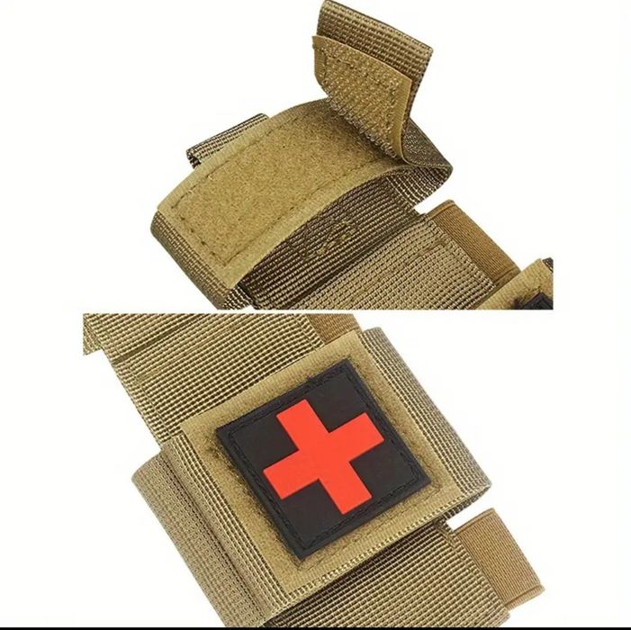 Тактически комплект за бърза помощ-черен