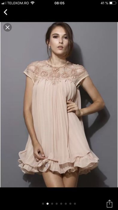 Rochie diafana Sophi