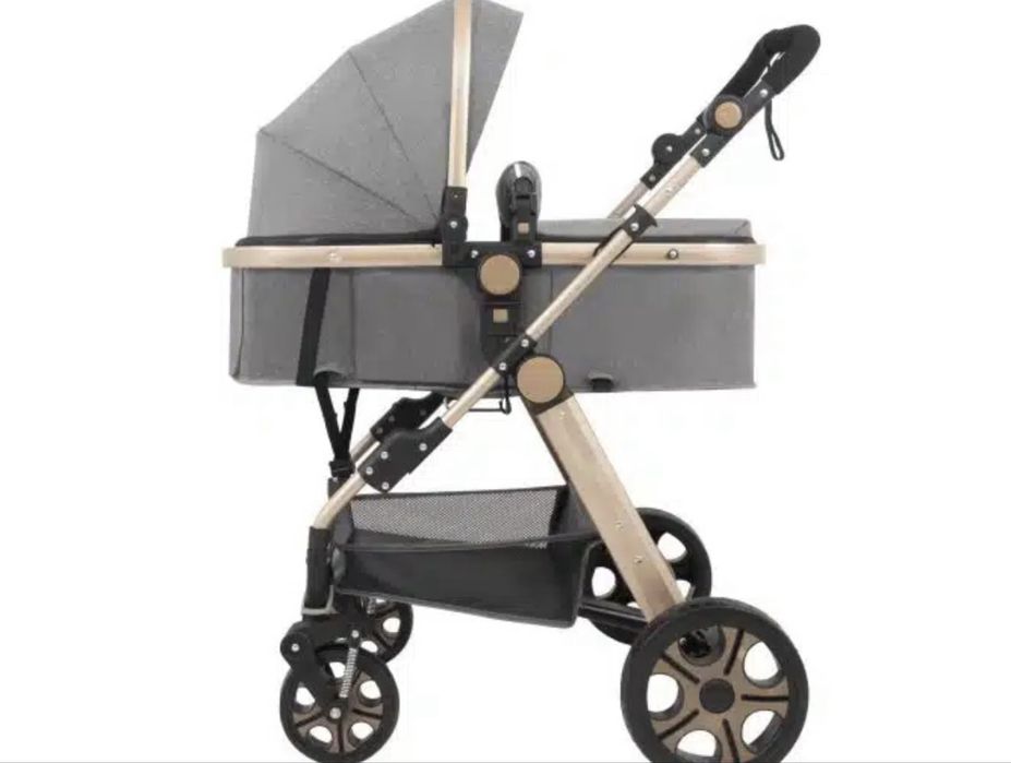 Carut bebe cu suspensii 2-1