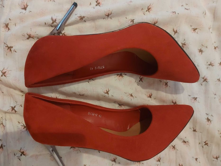 Pantofi cu toc eleganti  stileto de ocazie NOi, balerini piele m 37
