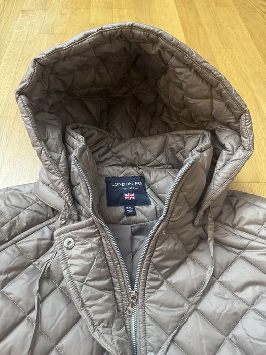 Haina noua,femei London Fog,marime XXL culoare capuccino