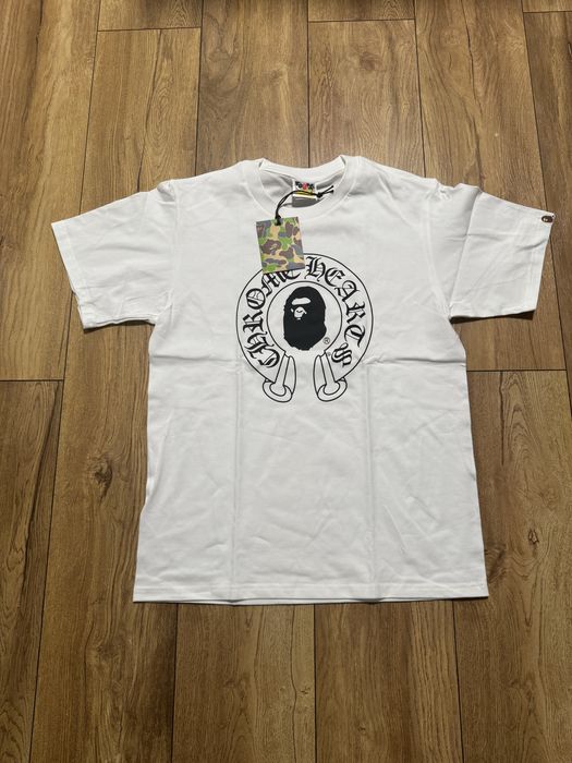 Chrome Hearts x Bape White T-shirt