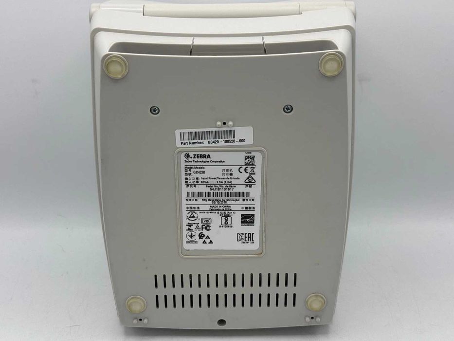 Термален принтер за етикети и касови бележки Zebra GC420t.