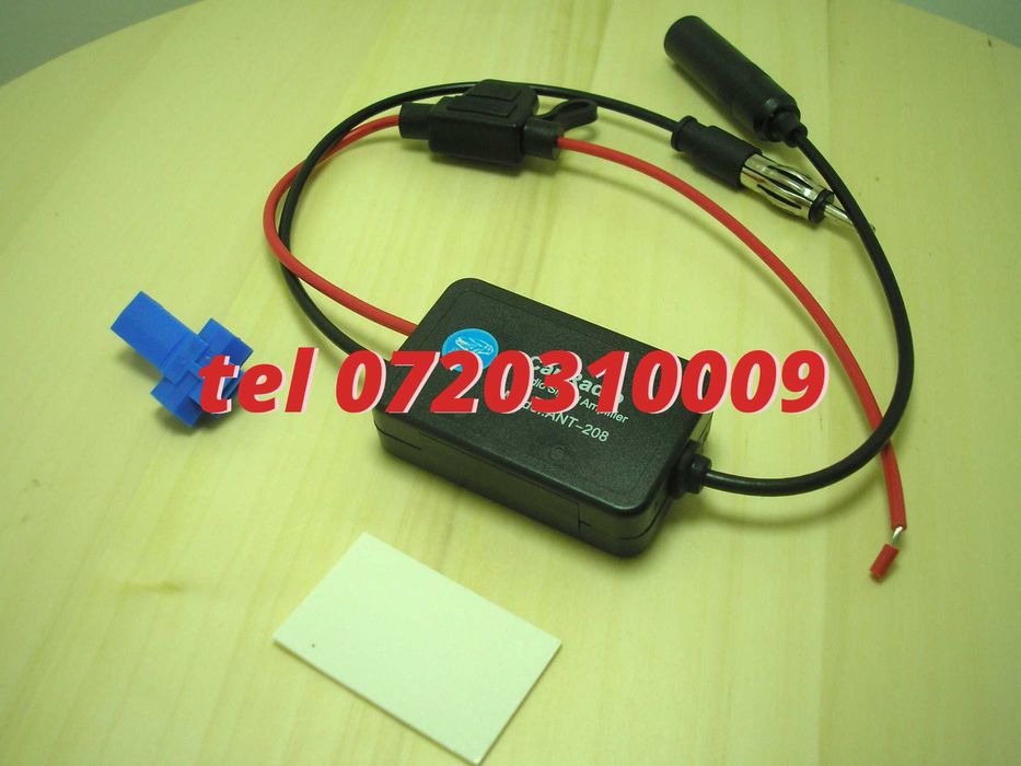 Amplificator Semnal Antena Radio Fm Am Cu Mufa Universala Pentru Navi