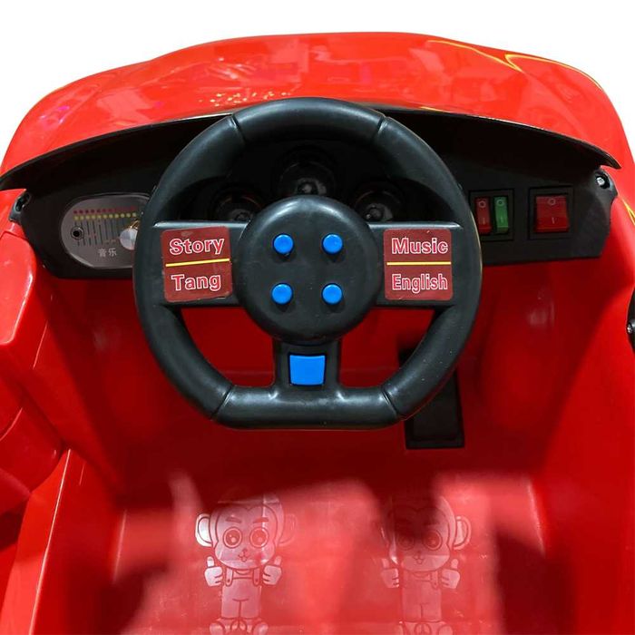 Детска електрическа кола Bugatti - акумулаторна кола светеща с музика