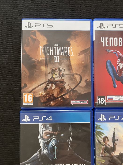 Игры на пс4 и 5.