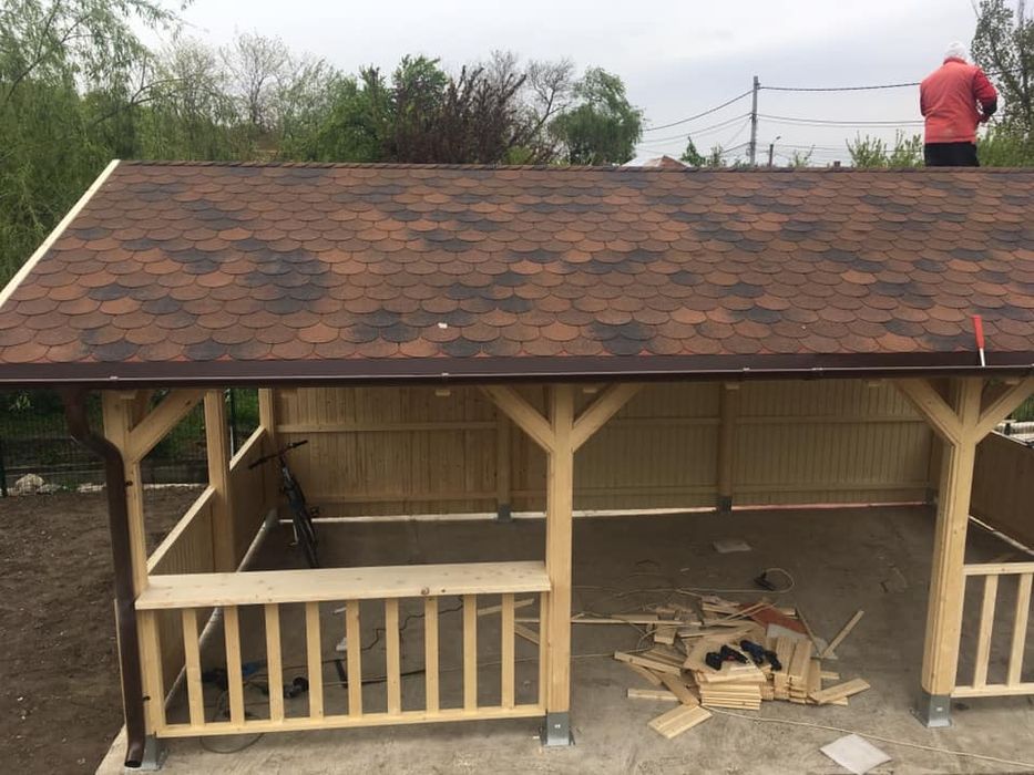 Foisoare terase pergole din lemn