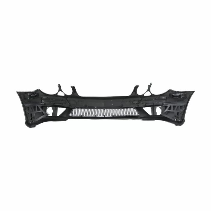 Предна броня за Mercedes W211 E-Class (2006-2009) - AMG Design с LED светлини