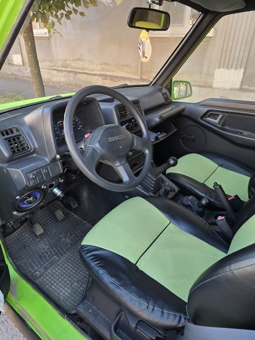 Suzuki Vitara 1.6 16V (1995) – Verde Fluorescent / Punctat Raptor – Pregătită Off-Road / Hunt