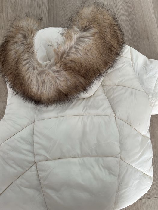 Зимно яке с пух и яка с дълъг косъм