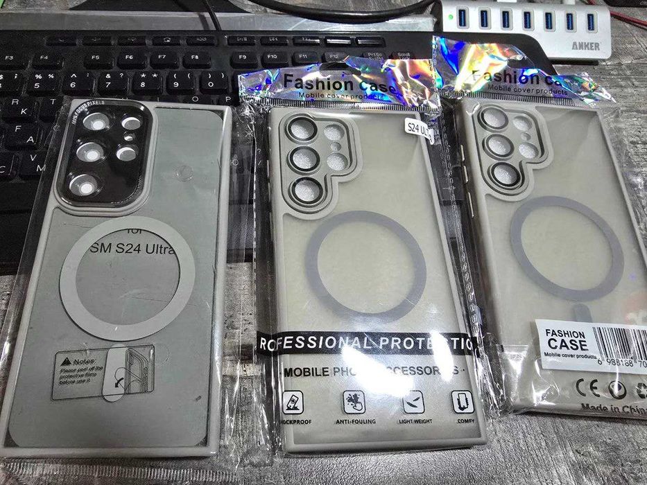 Samsung Galaxy S24 Ultra Оригинал ЧЕХОЛ. MagSafe Case. Чихол chehol