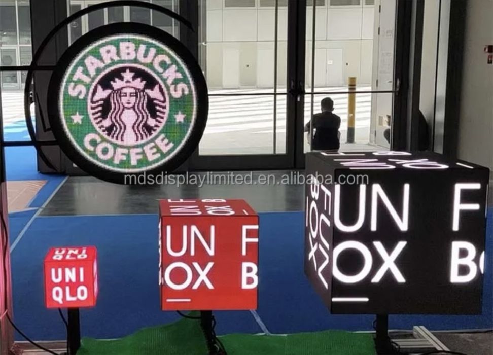 Led cub Led panel 2.5p sмart phone set рекламен лед екран