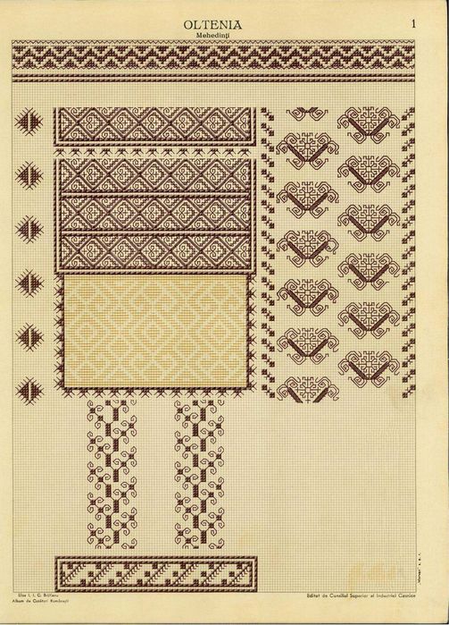 Carte Cusături Româneşti - Elisa Brătianu (1943)