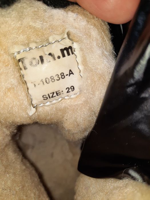 Сапожки зимние для девочки