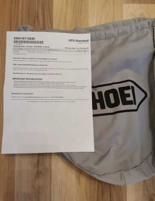 Casca moto Shoei NXR mărimea M