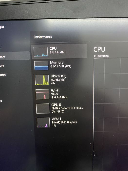 Игровой ноутбук MSI GF63 THIN 11UC i5-11400H/16/512 RTX3050