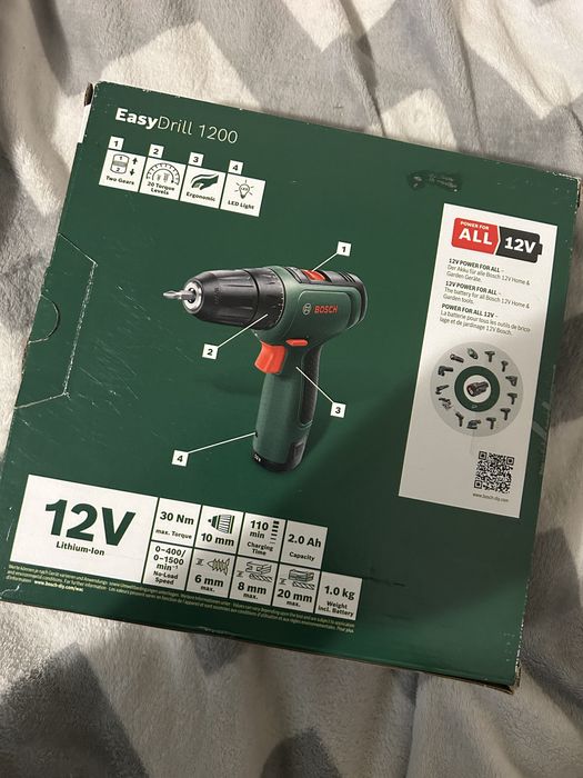Bosch EasyDrill 1200 Masina de Gaurit si Insuburat Nouă