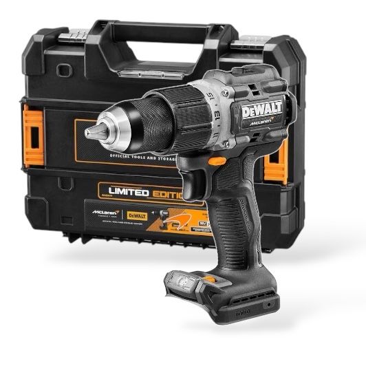 Ударен Винтоверт DeWALT DCD85MNT McLaren F1 Team 18V 90Nm + Куфар