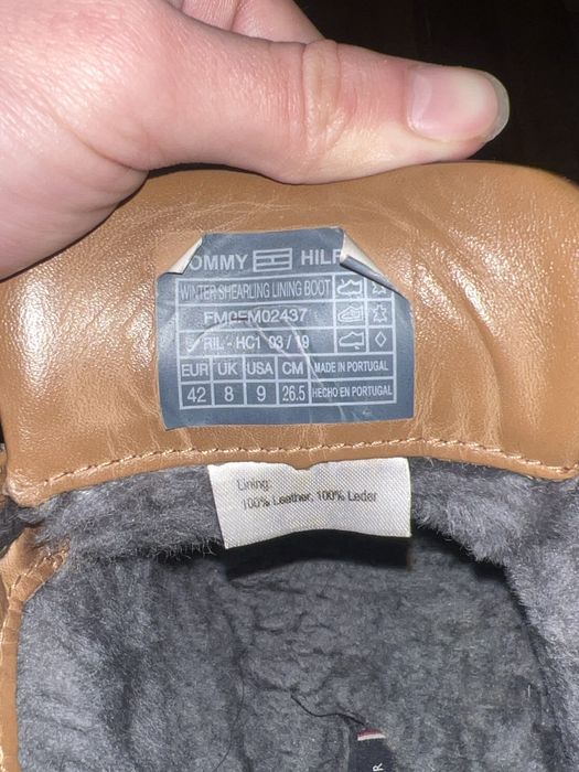 Сапоги,Етік Tommy Hilfiger 42