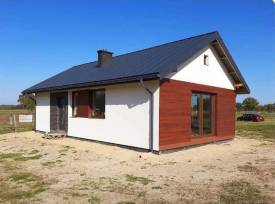 Vand case pe structura metalica 7 x 9m din panouri termoizolante