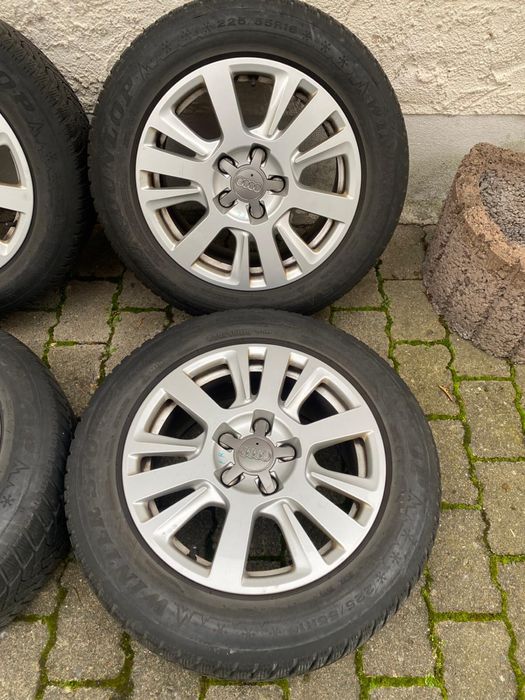 Jante 16 Audi A4 A6 originale 225 55 16 iarnă 6mm