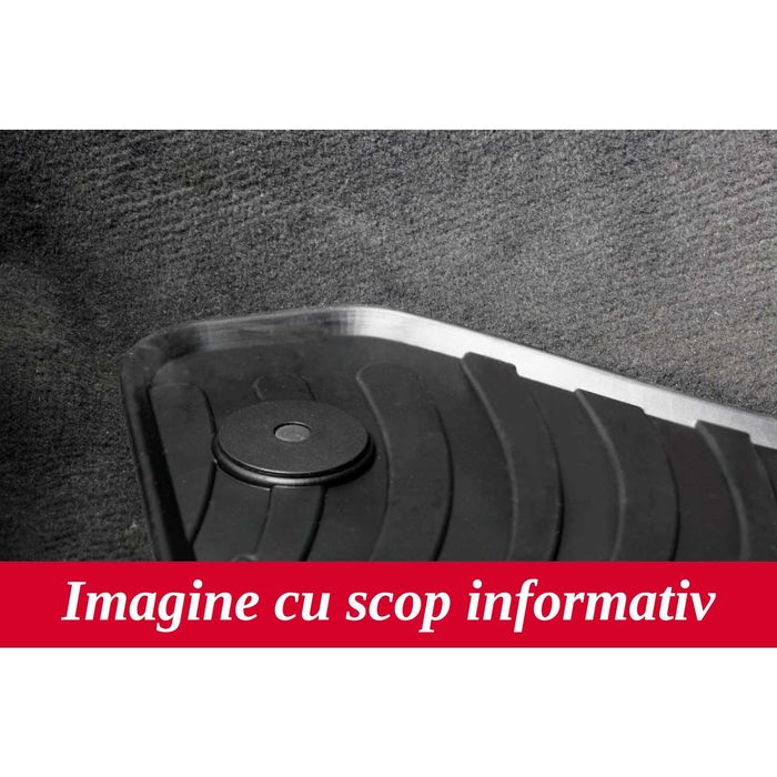 Set covorase auto din cauciuc Mercedes Sprinter Cargo 05.2018- (doar fata), Negru, 3 buc