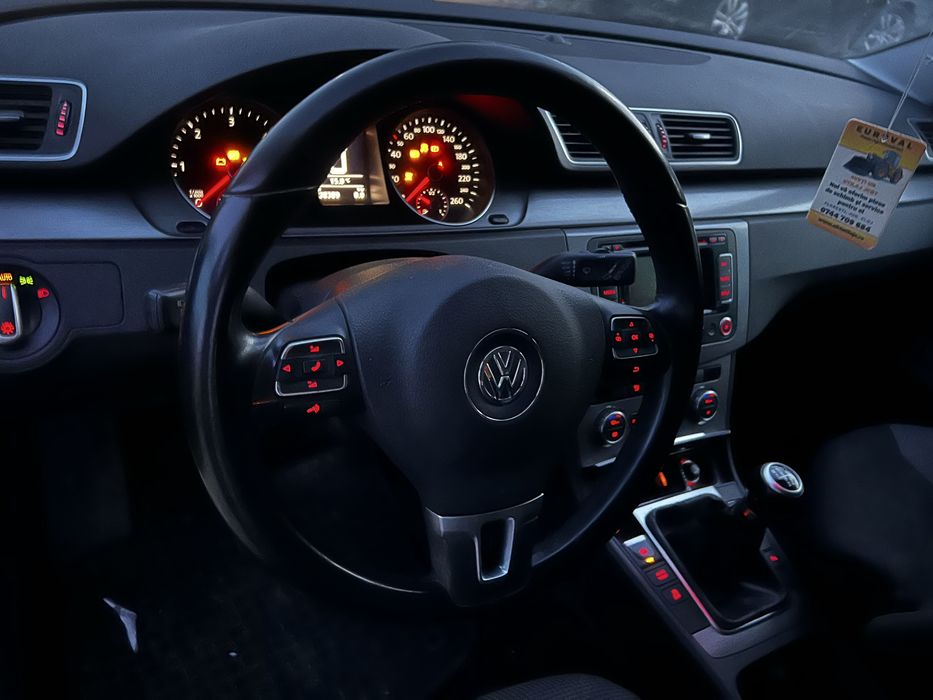 Planșă bord, airbag volan, airbag pasager, Volkswagen Passat B7