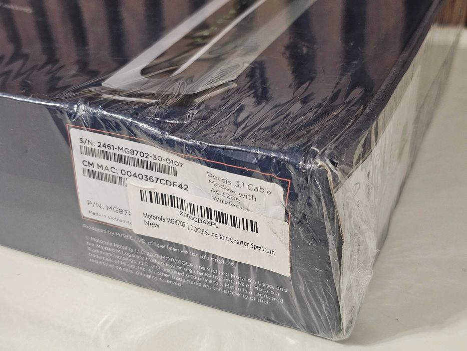 Router Motorola MG8702 AC3200 wifi